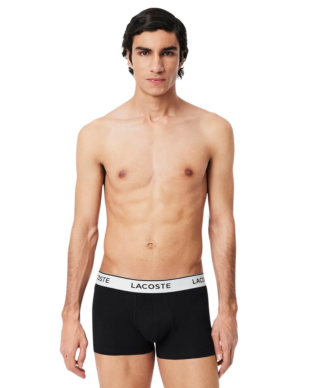 Lacoste Underwear MEN&#39;S TRUNK BLACK Black 2