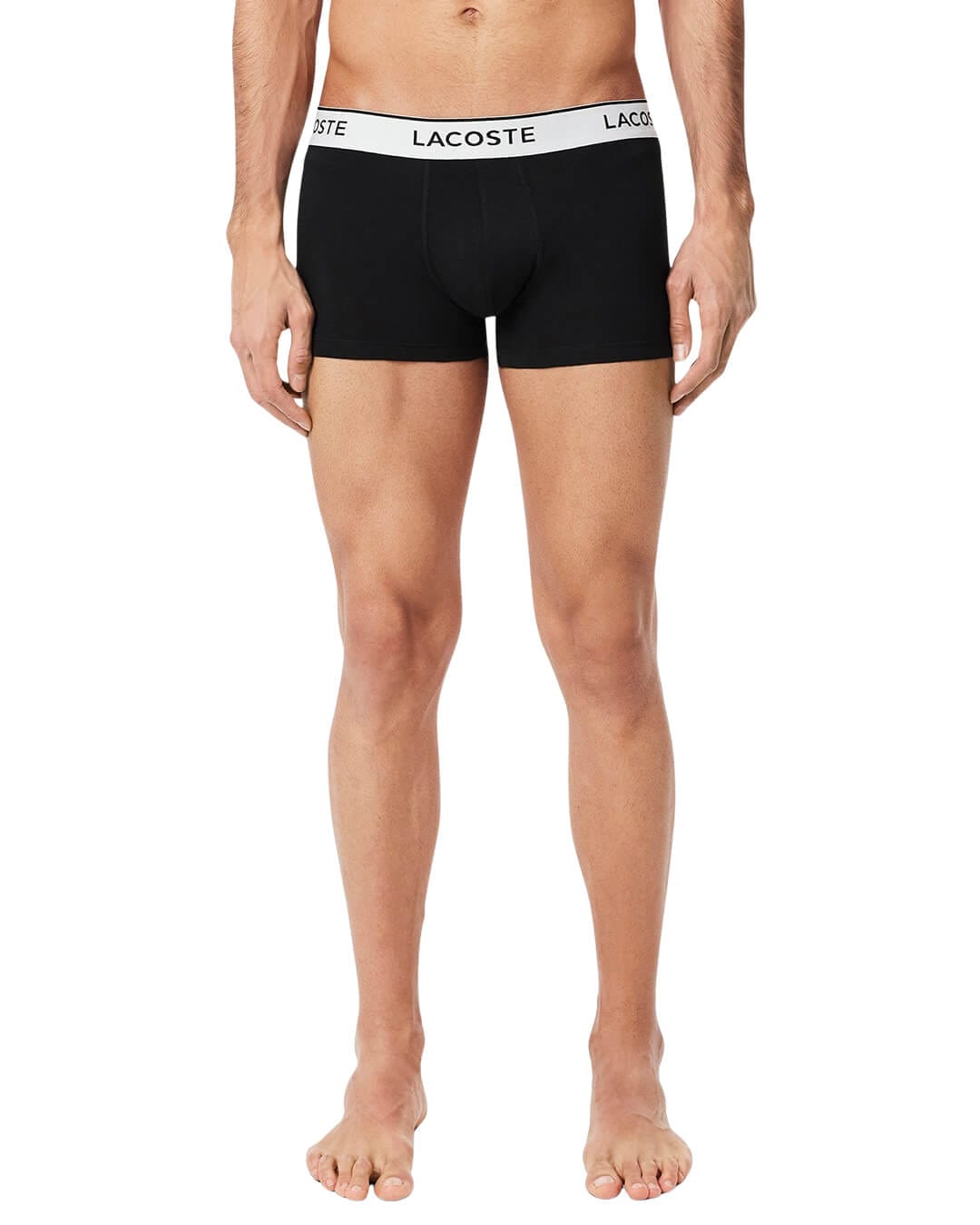 Lacoste Underwear MEN&#39;S TRUNK BLACK Black 2