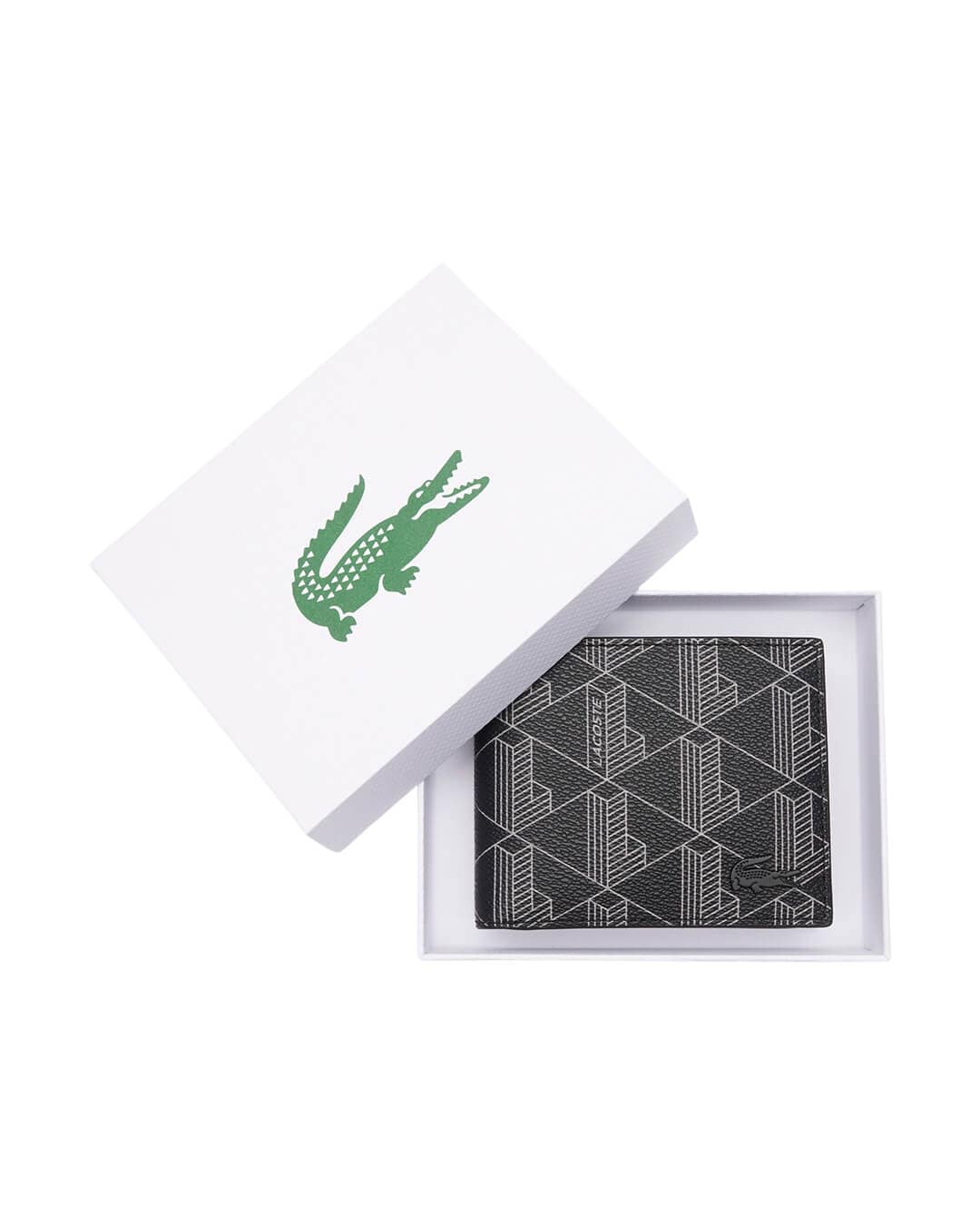 Lacoste Wallets One Size Lacoste Men'S The Blend Money Billfold Black Wallet
