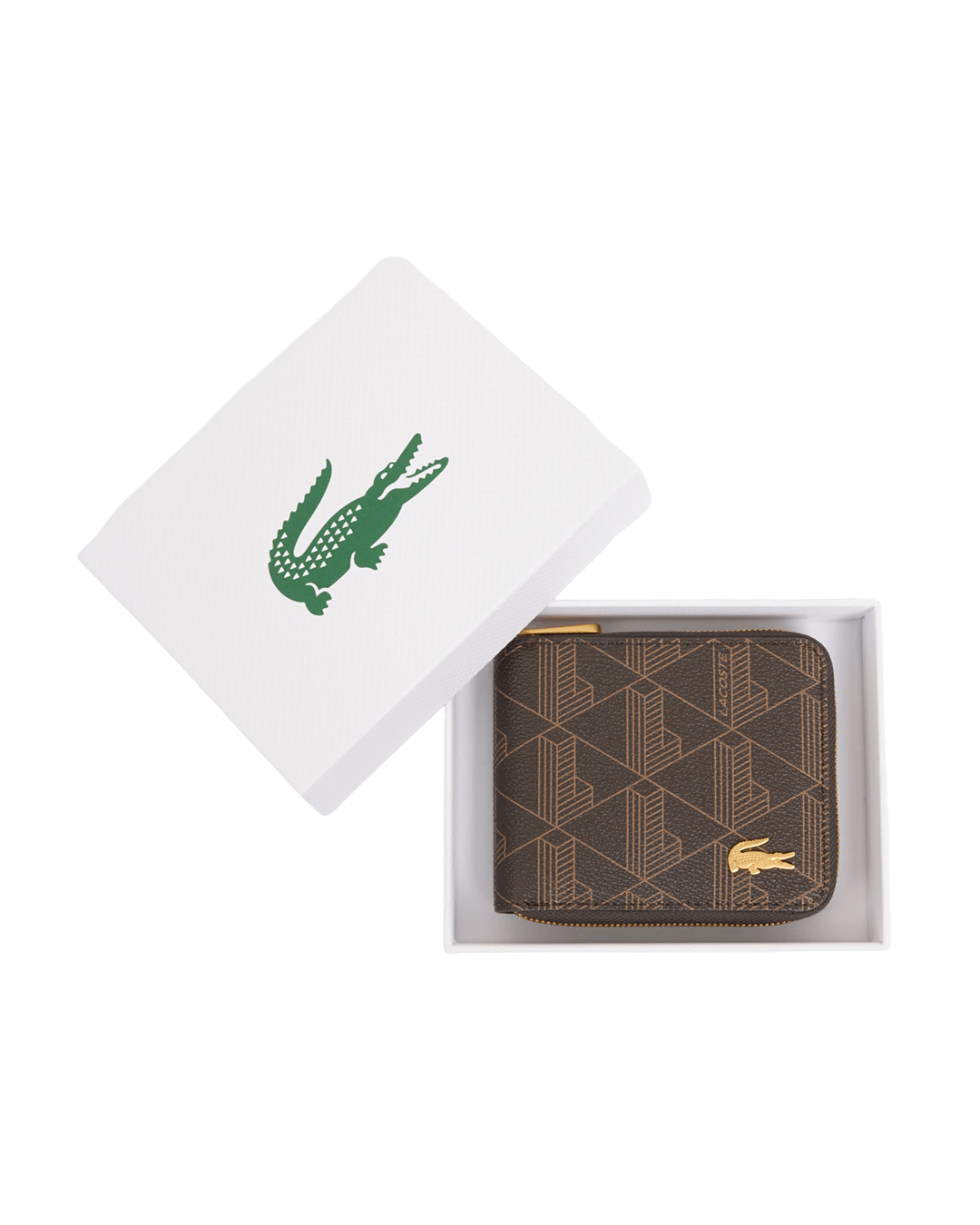 Lacoste Wallets ONE Lacoste Slate Black Mono Coin Purse
