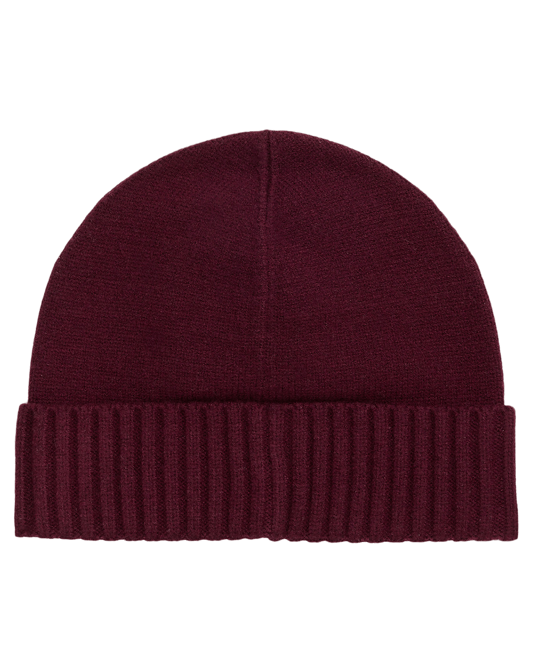 Lauren Beanies ONE Lauren Red Lauren Button-Trim Knit Beanie Red