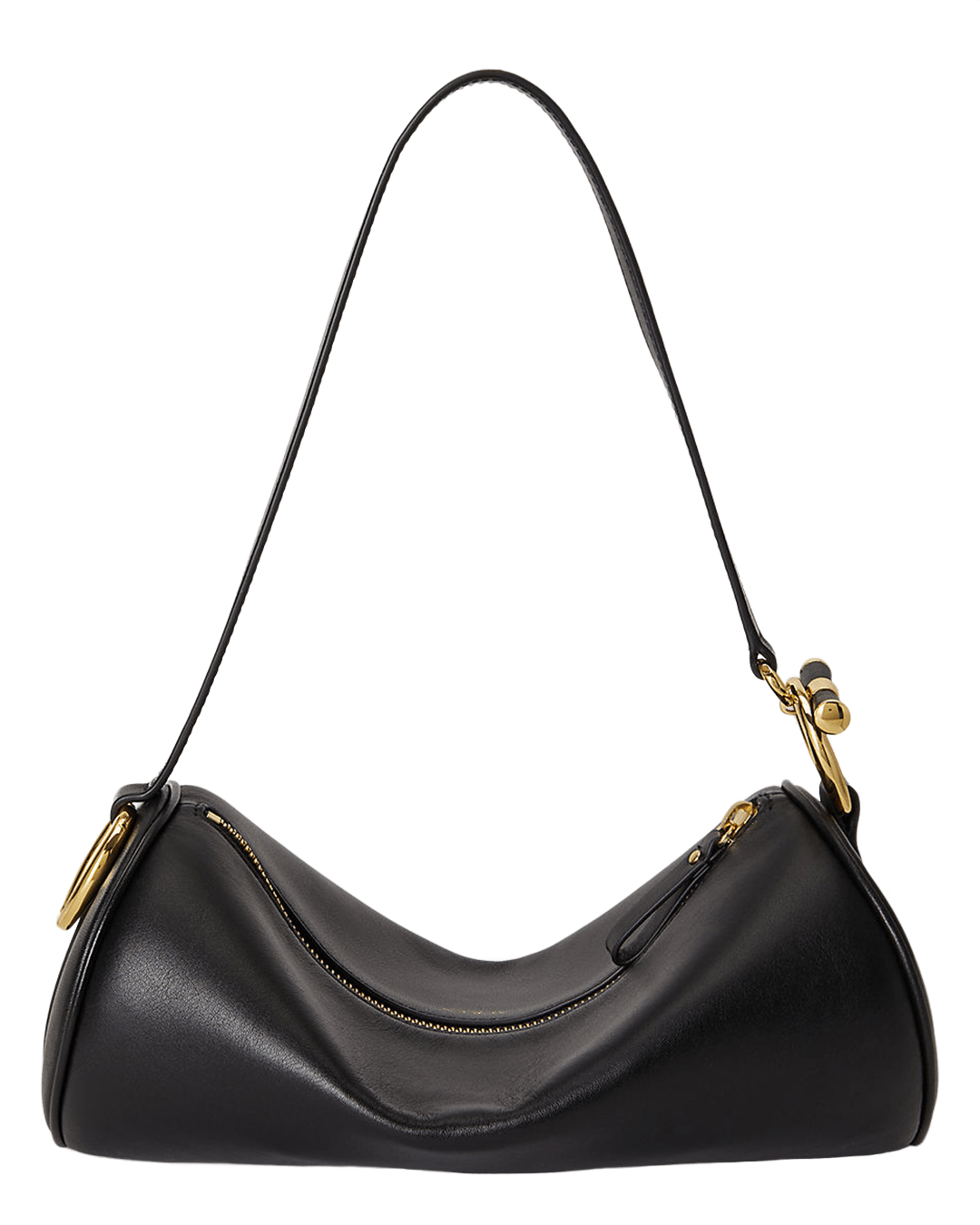 Lauren By Ralph Lauren Bags ONE Lauren by Ralph Lauren Black Medium Barrel Shoulder Bag