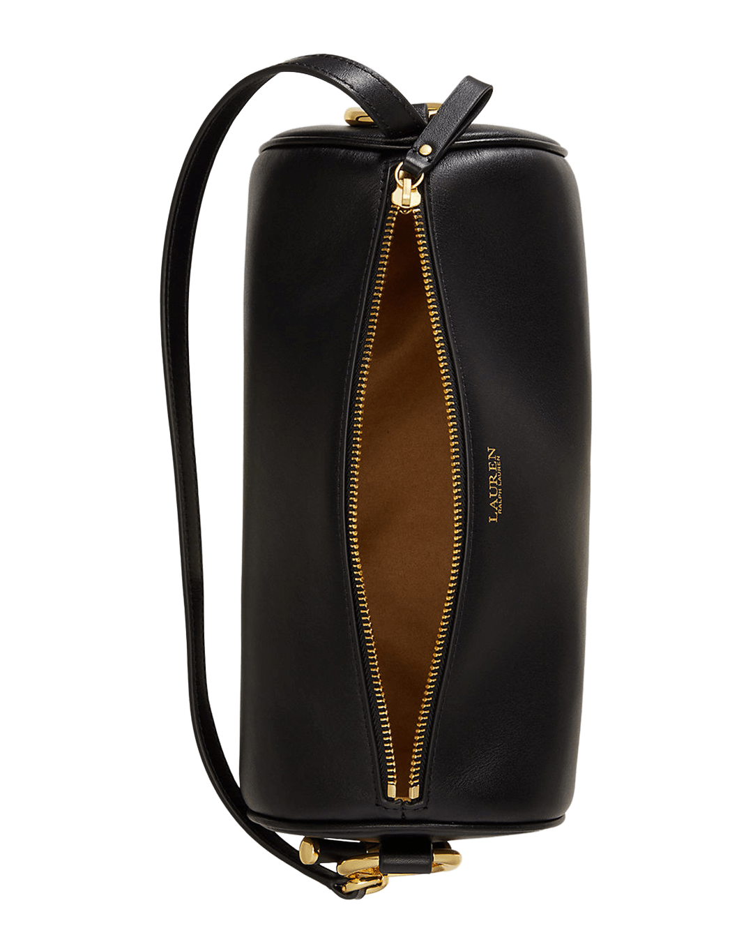Lauren By Ralph Lauren Bags ONE Lauren by Ralph Lauren Black Medium Barrel Shoulder Bag
