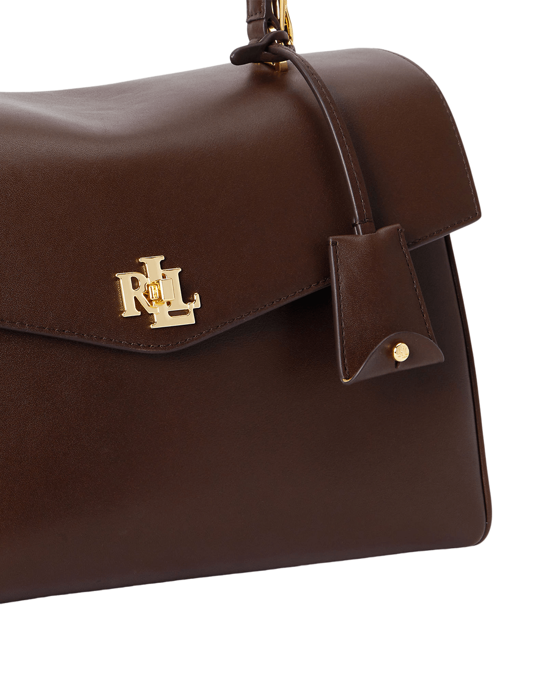 Lauren By Ralph Lauren Bags ONE Lauren by Ralph Lauren Brown Nappa Leather Medium Farrah Soft Satchel
