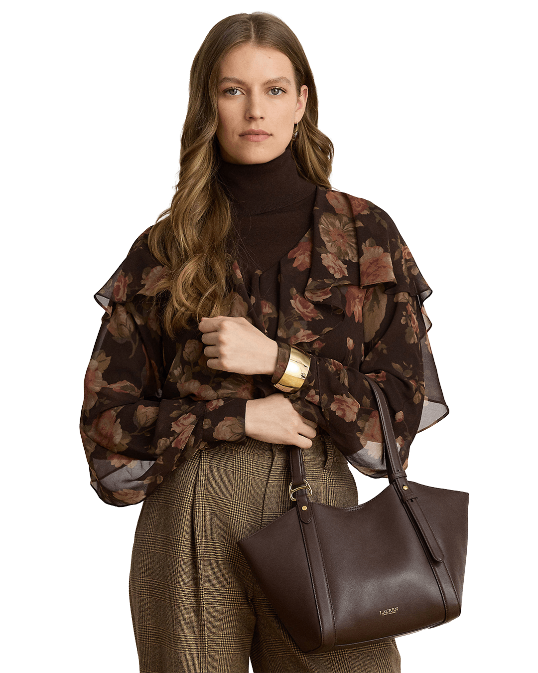 Lauren By Ralph Lauren Bags ONE Lauren by Ralph Lauren Brown Small Tasha Tote