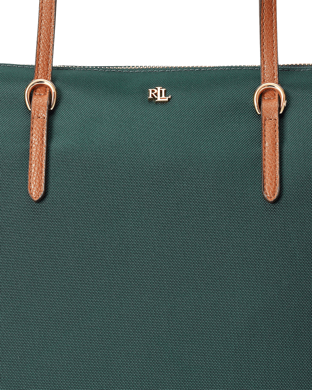 Lauren By Ralph Lauren Bags ONE Lauren by Ralph Lauren Green Nylon Medium Keaton Tote Bag