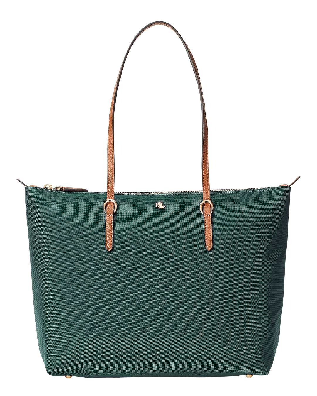 Lauren By Ralph Lauren Bags ONE Lauren by Ralph Lauren Green Nylon Medium Keaton Tote Bag