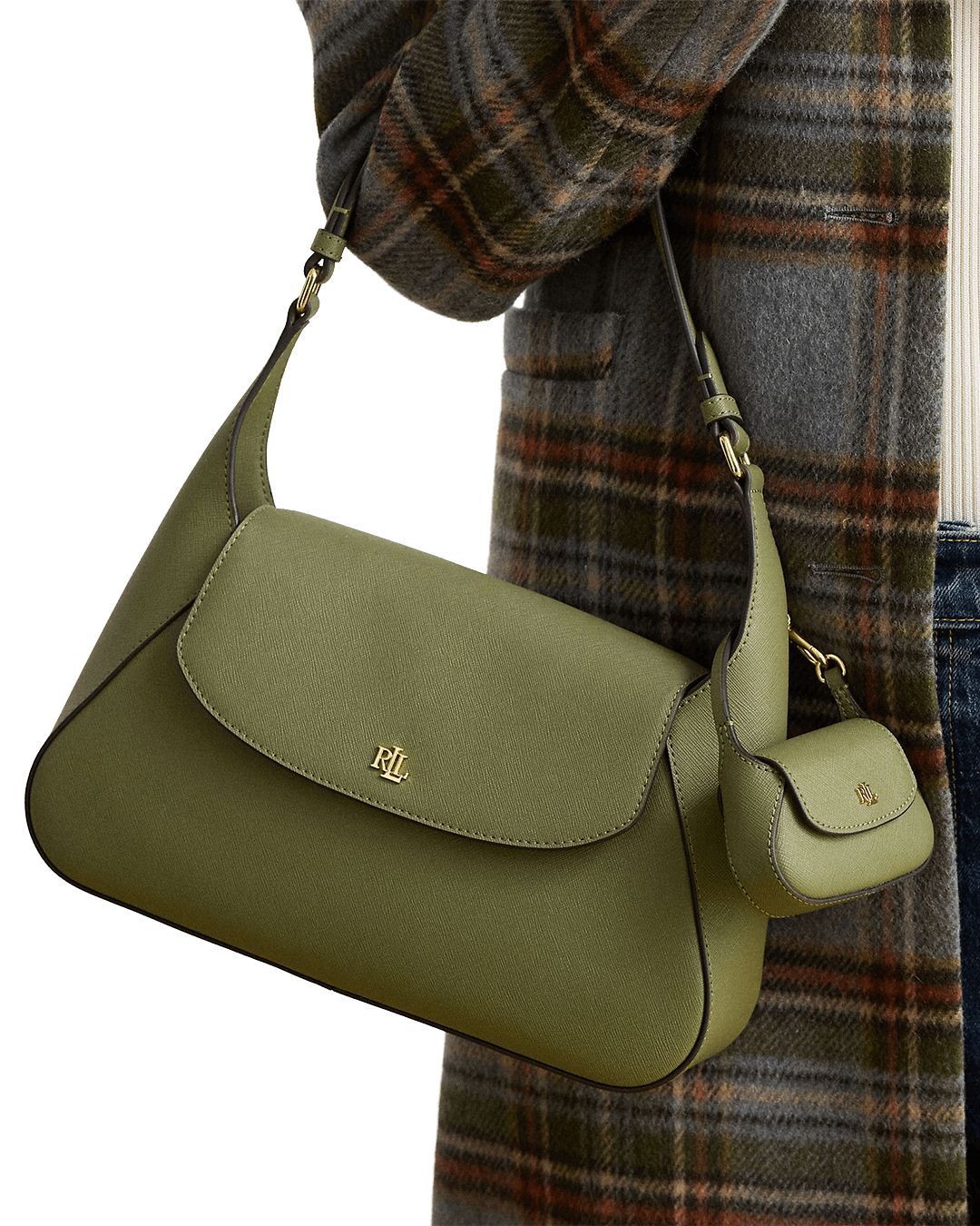 Lauren By Ralph Lauren Bags ONE Lauren by Ralph Lauren Green Small Schylar Bag Charm