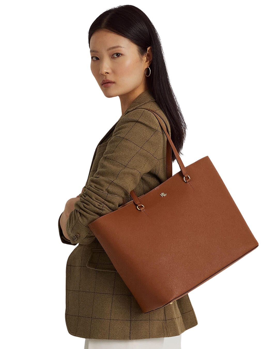 Lauren by Ralph Lauren Bags ONE Lauren by Ralph Lauren KARLY TOTE LARGE BROWN