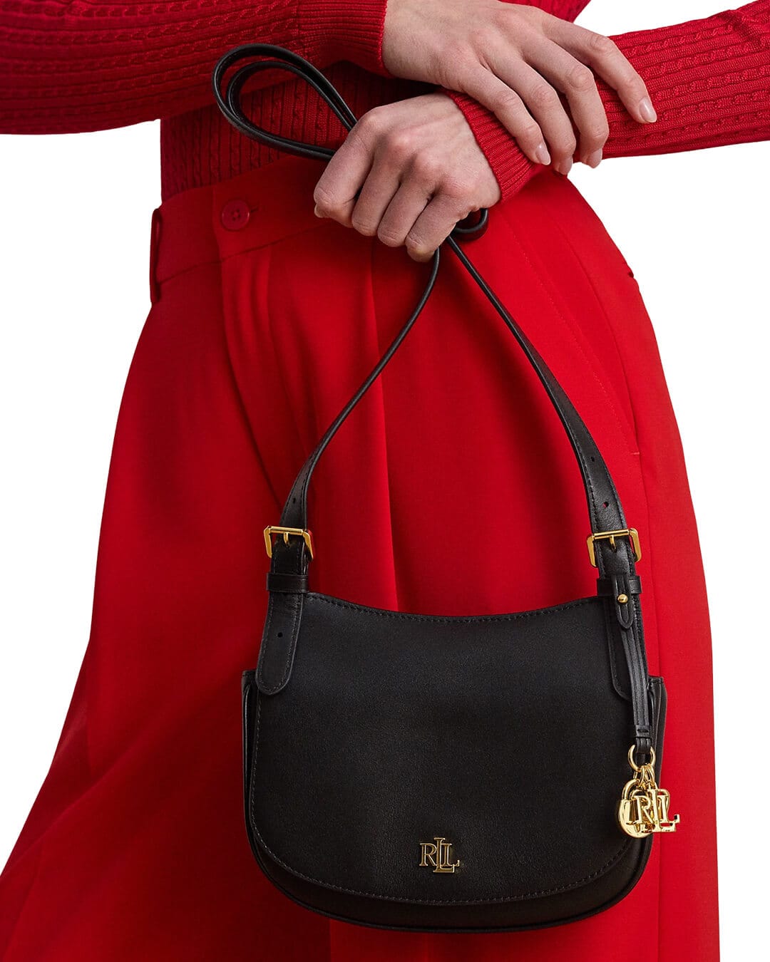 Lauren By Ralph Lauren Bags One Size Lauren By Ralph Lauren Marcy Crossbody Medium Black Bags