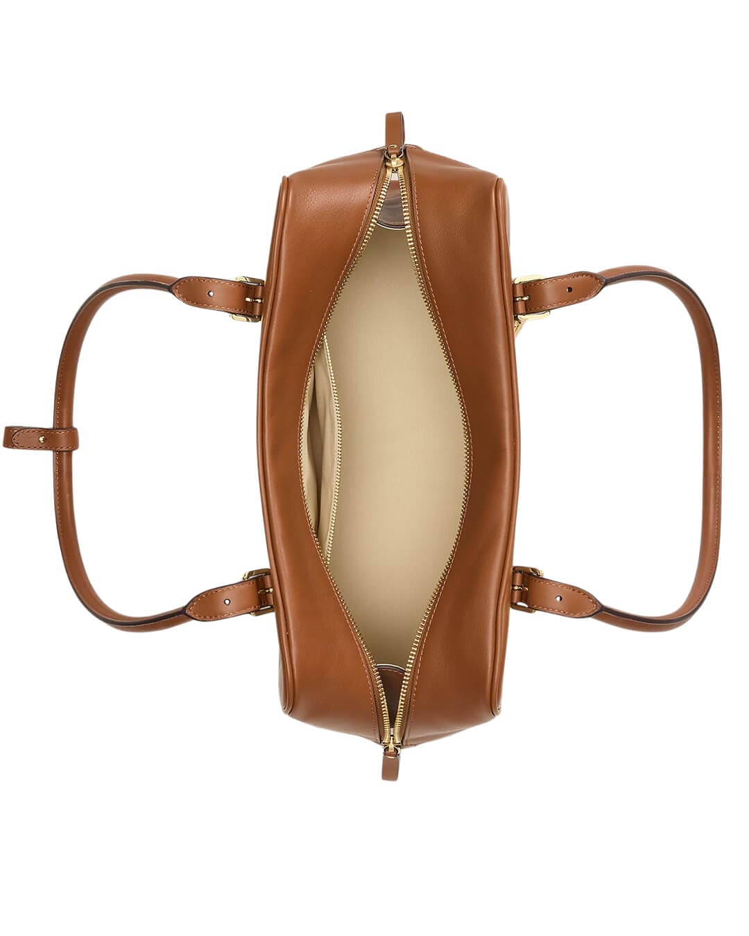 Lauren By Ralph Lauren Bags One Size Lauren By Ralph Lauren Marcy Zip Satchel Large Brown Bags