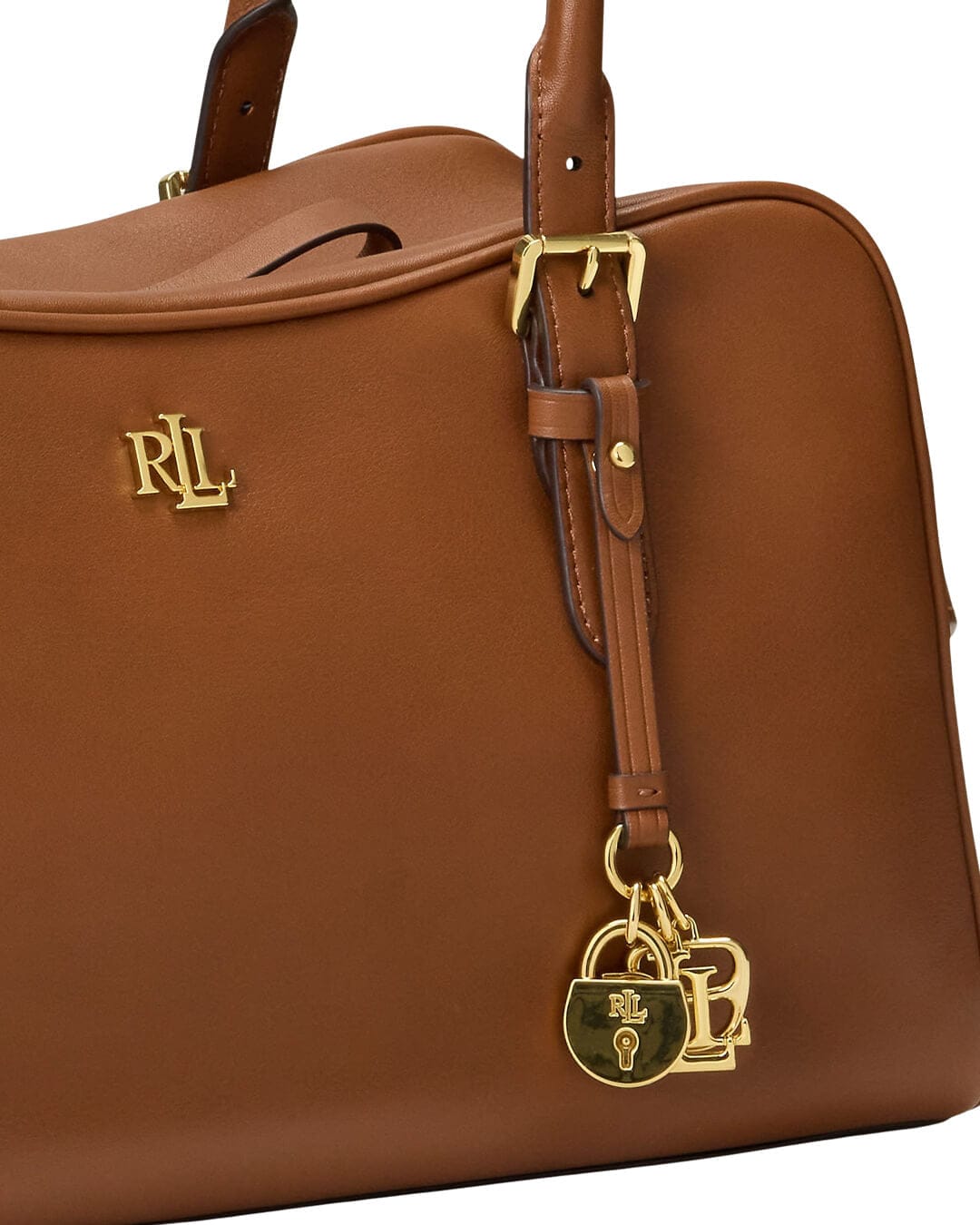 Lauren By Ralph Lauren Bags One Size Lauren By Ralph Lauren Marcy Zip Satchel Large Brown Bags