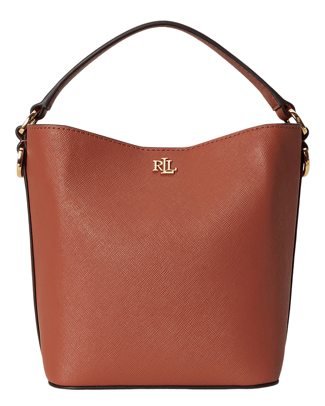 Lauren By Ralph Lauren Bags ONE Lauren by Ralph Lauren Red Crosshatch Small Reese Bucket Bag