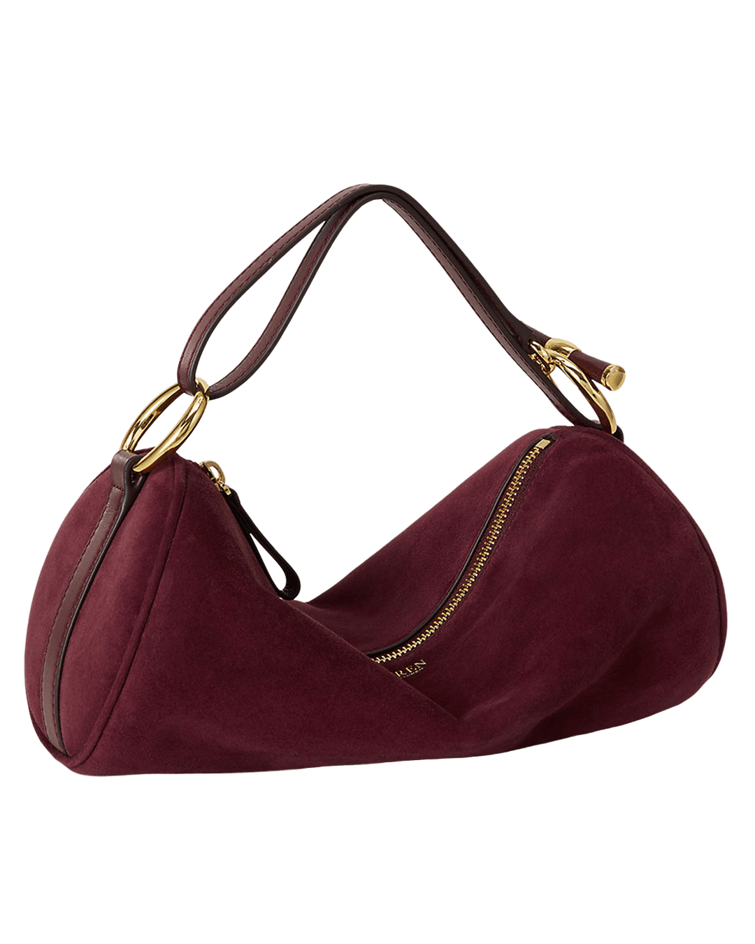 Lauren By Ralph Lauren Bags ONE Lauren by Ralph Lauren Red Medium Barrel Shoulder Bag