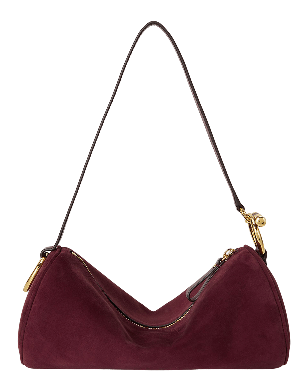 Lauren By Ralph Lauren Bags ONE Lauren by Ralph Lauren Red Medium Barrel Shoulder Bag
