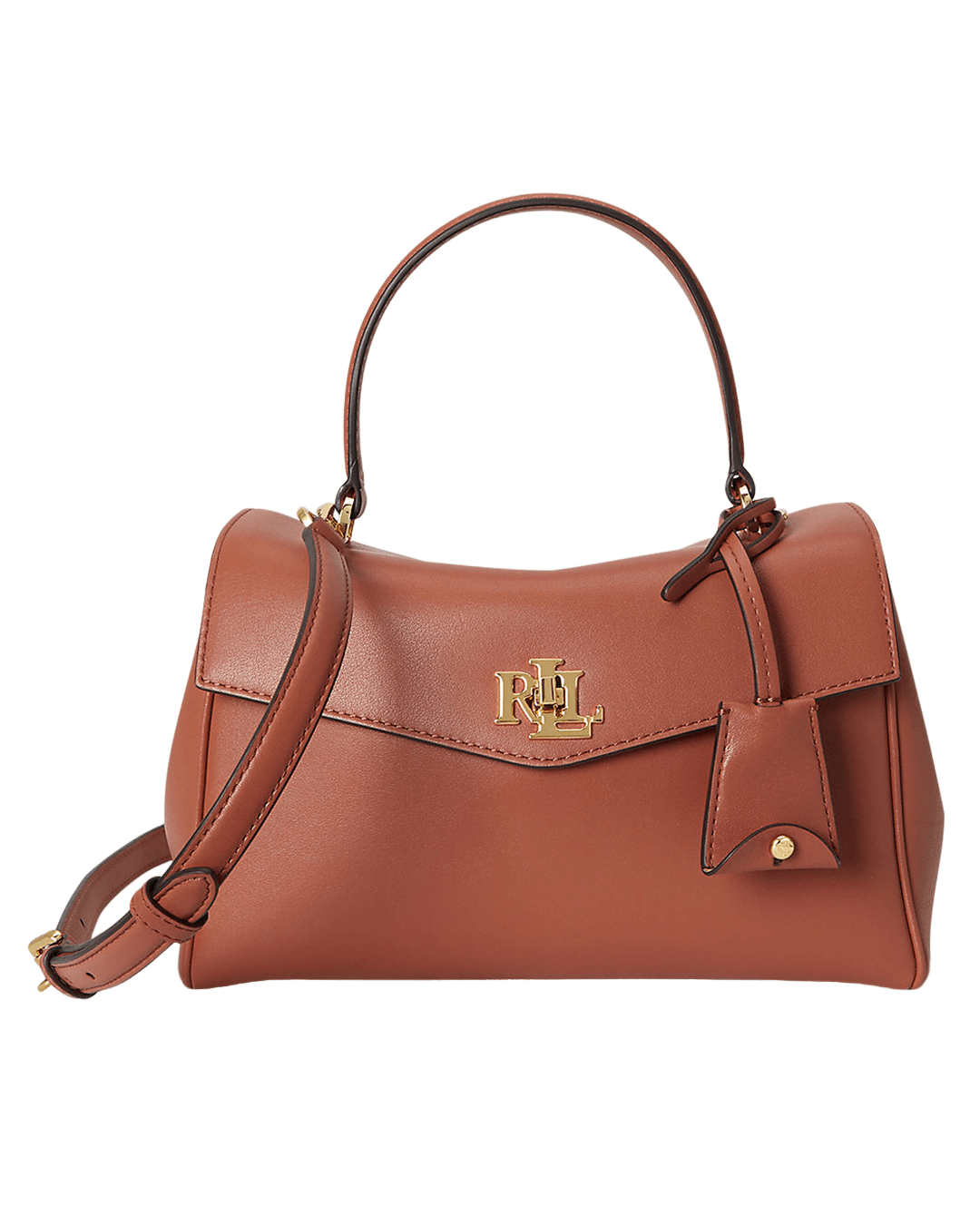 Lauren By Ralph Lauren Bags ONE Lauren by Ralph Lauren Red Nappa Leather Small Farrah Soft Satchel