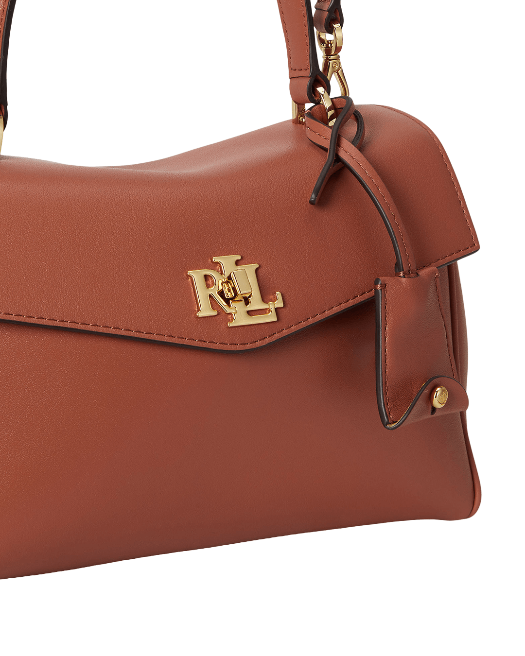 Lauren By Ralph Lauren Bags ONE Lauren by Ralph Lauren Red Nappa Leather Small Farrah Soft Satchel
