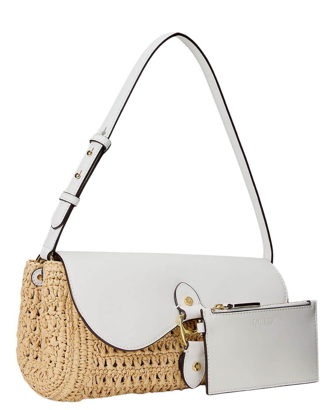 Lauren By Ralph Lauren Bags One Size Lauren By Ralph Lauren Tasha Shoulder Bag Medium White Bags