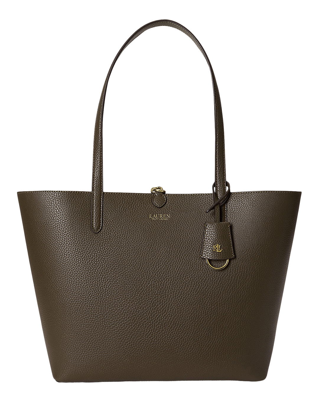 Lauren By Ralph Lauren Bags ONE Lauren Green Lauren Faux-Leather Medium Reversible Tote Bag Green