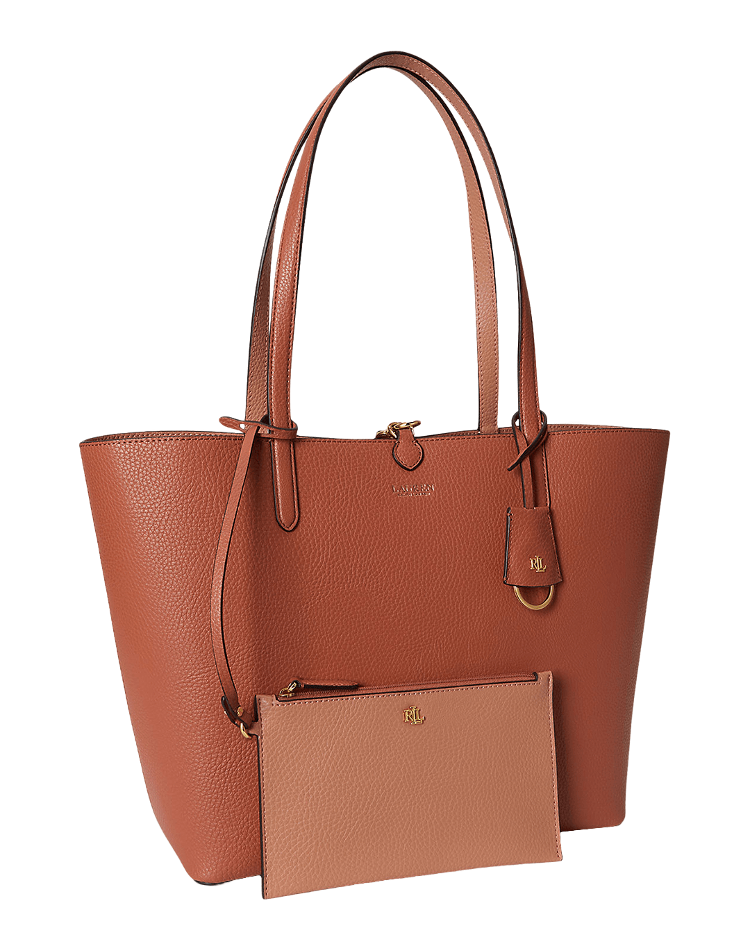 Lauren By Ralph Lauren Bags ONE Lauren Red Lauren Faux-Leather Medium Reversible Tote Bag Red