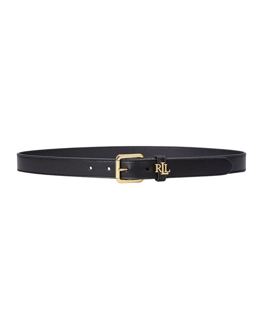 Lauren By Ralph Lauren Belts XS Lauren By Ralph Lauren  Black Logo Keeper Belt