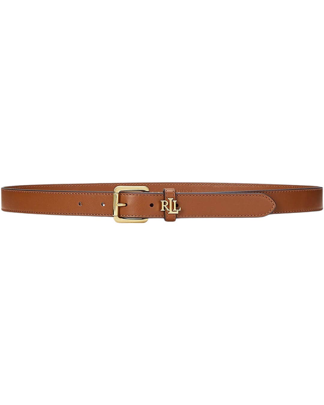 Lauren By Ralph Lauren Belts XS Lauren By Ralph Lauren Brown Logo Keeper  Belt