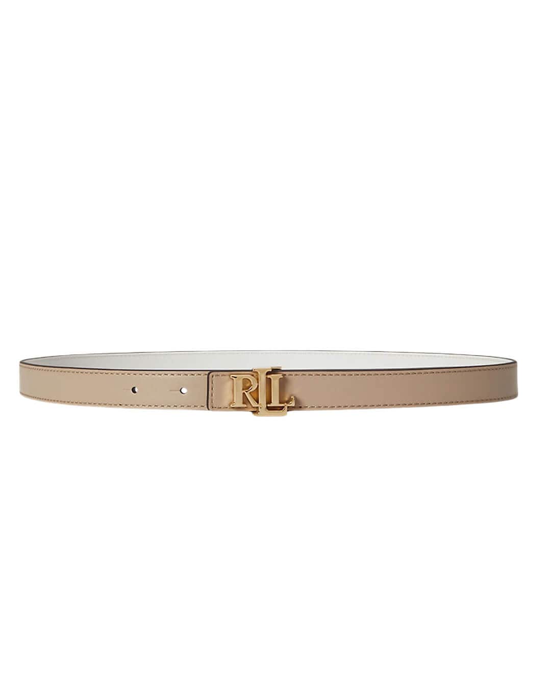 Lauren By Ralph Lauren Belts Lauren By Ralph Lauren Rev Lrl 20 Belt Skinny White Belt
