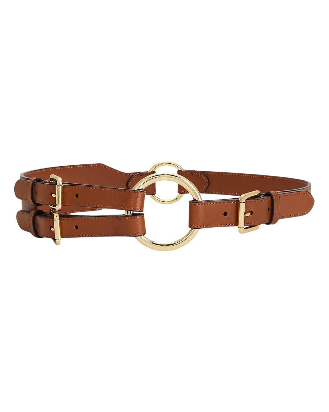 Lauren by Ralph Lauren Belts Lauren by Ralph Lauren RNG TRI STRP BELT WIDE BROWN