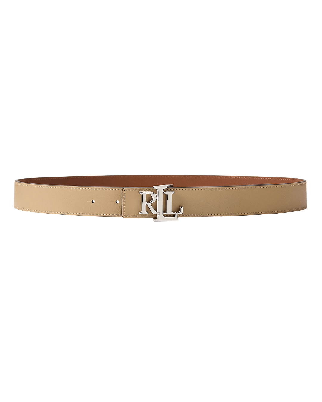 Lauren By Ralph Lauren Belts Lauren Multicoloured Lauren Logo Reversible Leather Belt Multicoloured