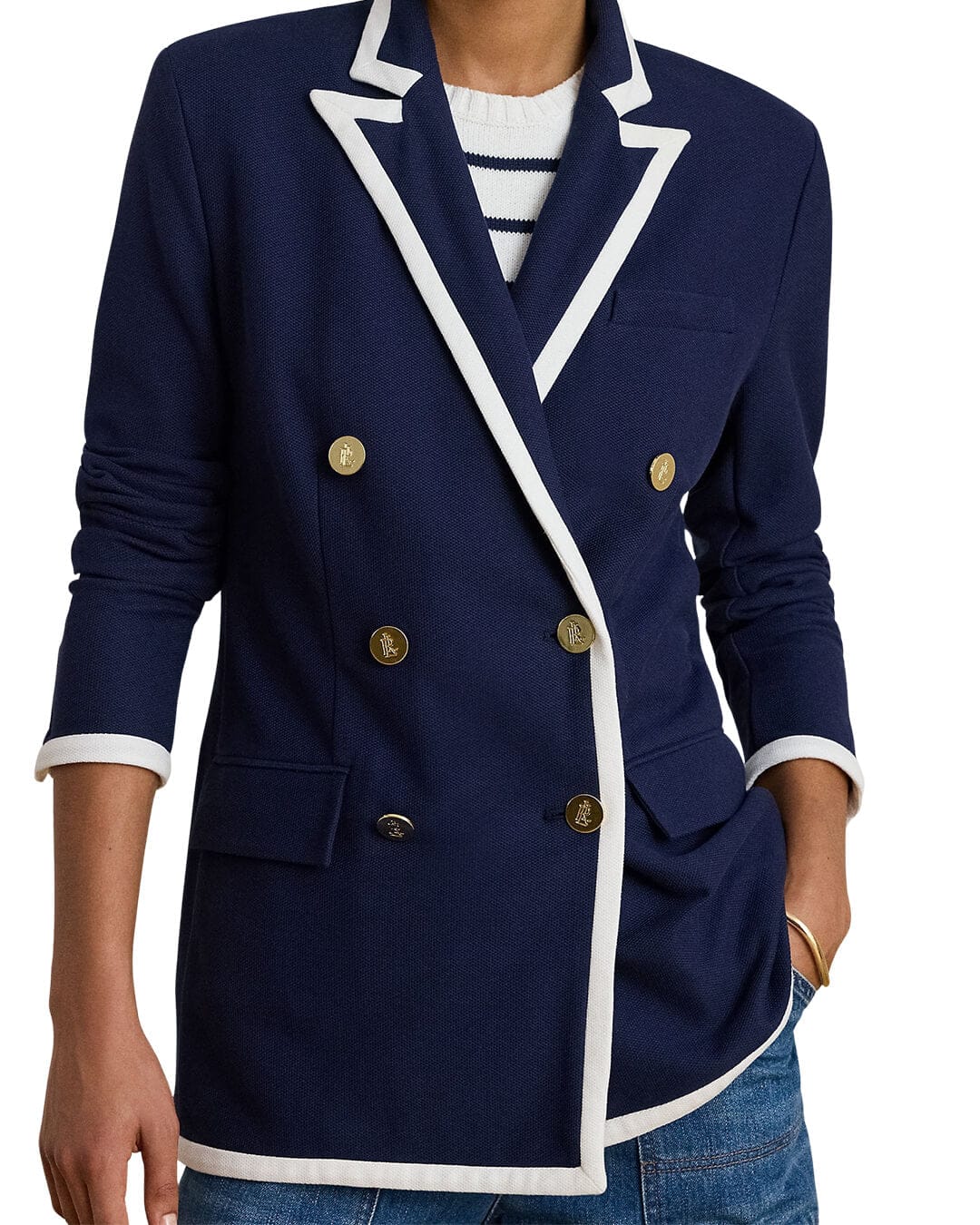 Lauren By Ralph Lauren Blazers Lauren By Ralph Lauren Tahir Blazer Navy Jacket