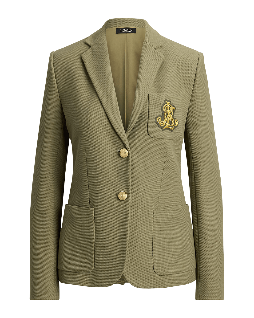 Lauren By Ralph Lauren Blazers Lauren Green Lauren Anfisa Lined Blazer Green