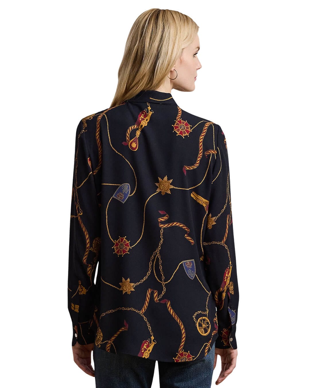 Lauren by Ralph Lauren Blouses Lauren by Ralph Lauren Navy Yilvray  Blouse
