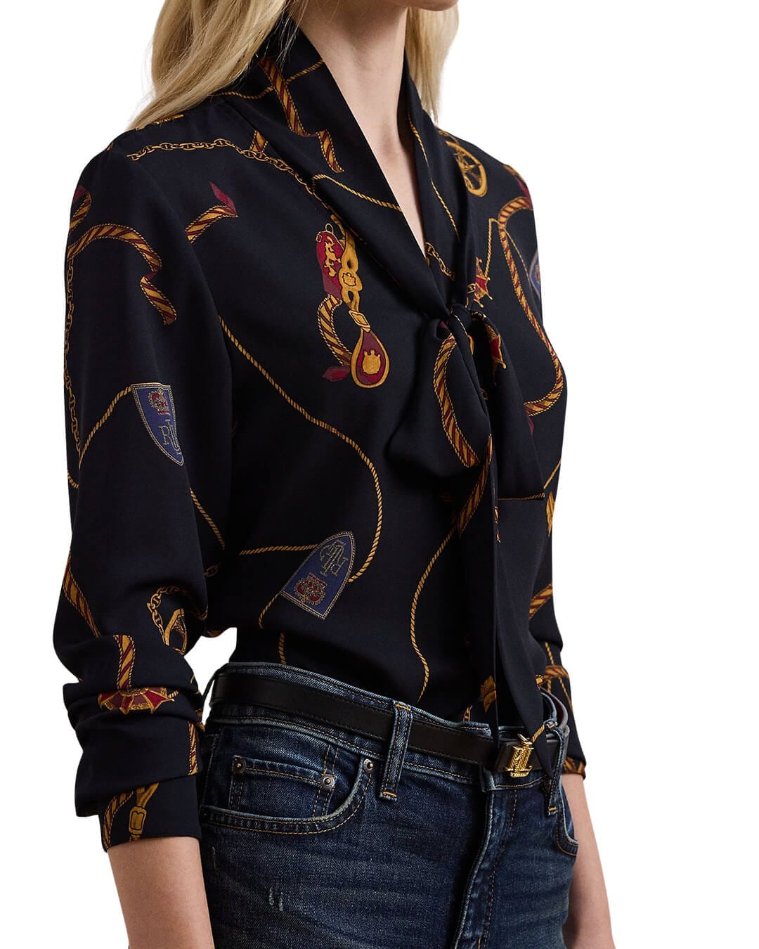 Lauren by Ralph Lauren Blouses Lauren by Ralph Lauren Navy Yilvray  Blouse