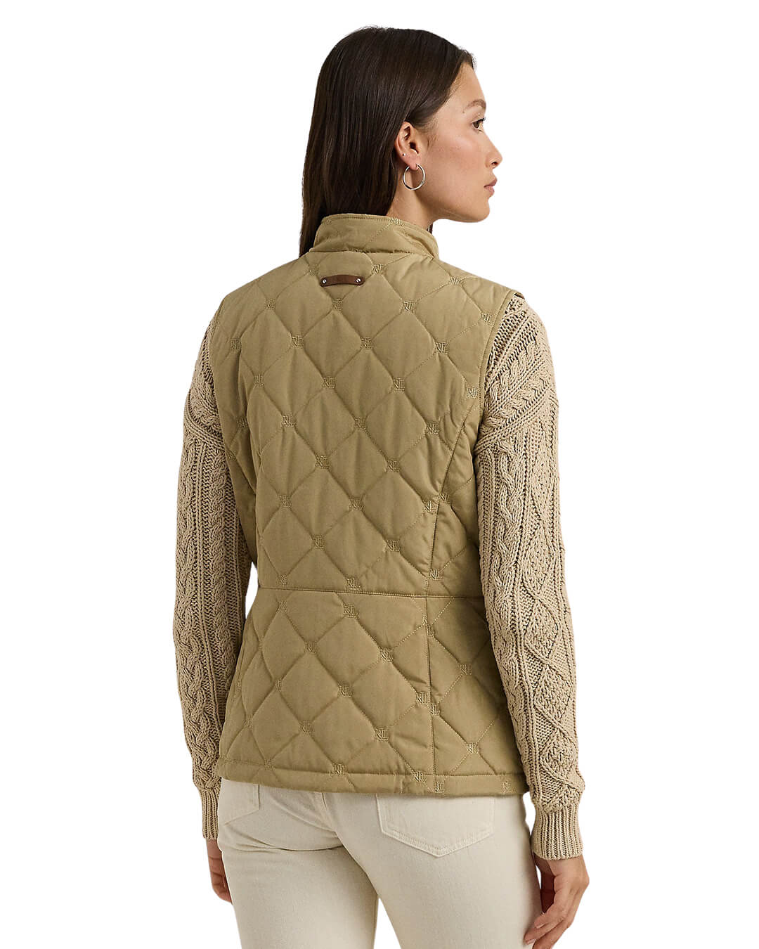 Lauren by Ralph Lauren Coats Lauren by Ralph Lauren Beige Insulated Gilet