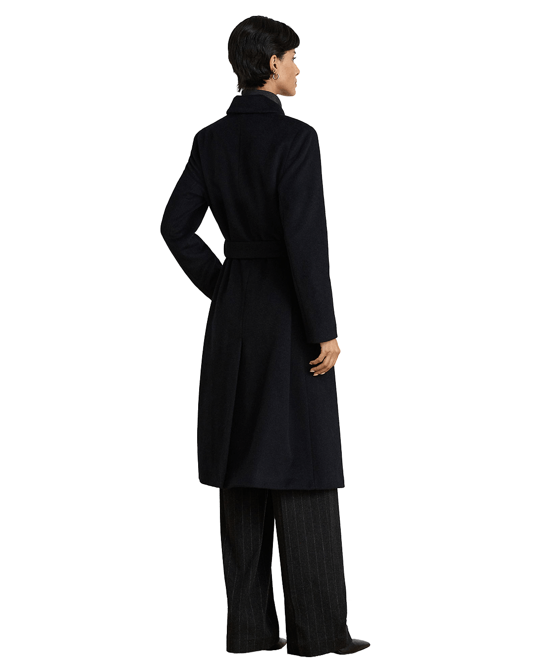 Lauren By Ralph Lauren Coats Lauren by Ralph Lauren Black Single-Breasted Lined Coat