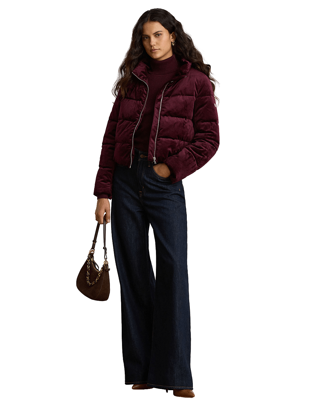 Lauren By Ralph Lauren Coats Lauren by Ralph Lauren Red Insulated Puffer Coat