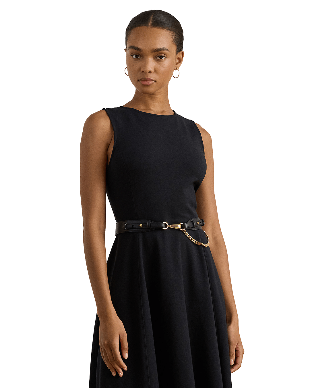 Lauren By Ralph Lauren Dresses Lauren Black Lauren Charley Sleeveless Dress Black