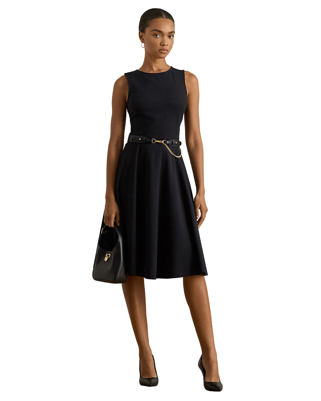 Lauren By Ralph Lauren Dresses Lauren Black Lauren Charley Sleeveless Dress Black