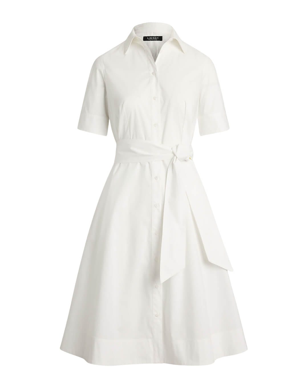 Lauren By Ralph Lauren Dresses Lauren By Ralph Lauren Finnbarr Ss Casual Dress White Dress