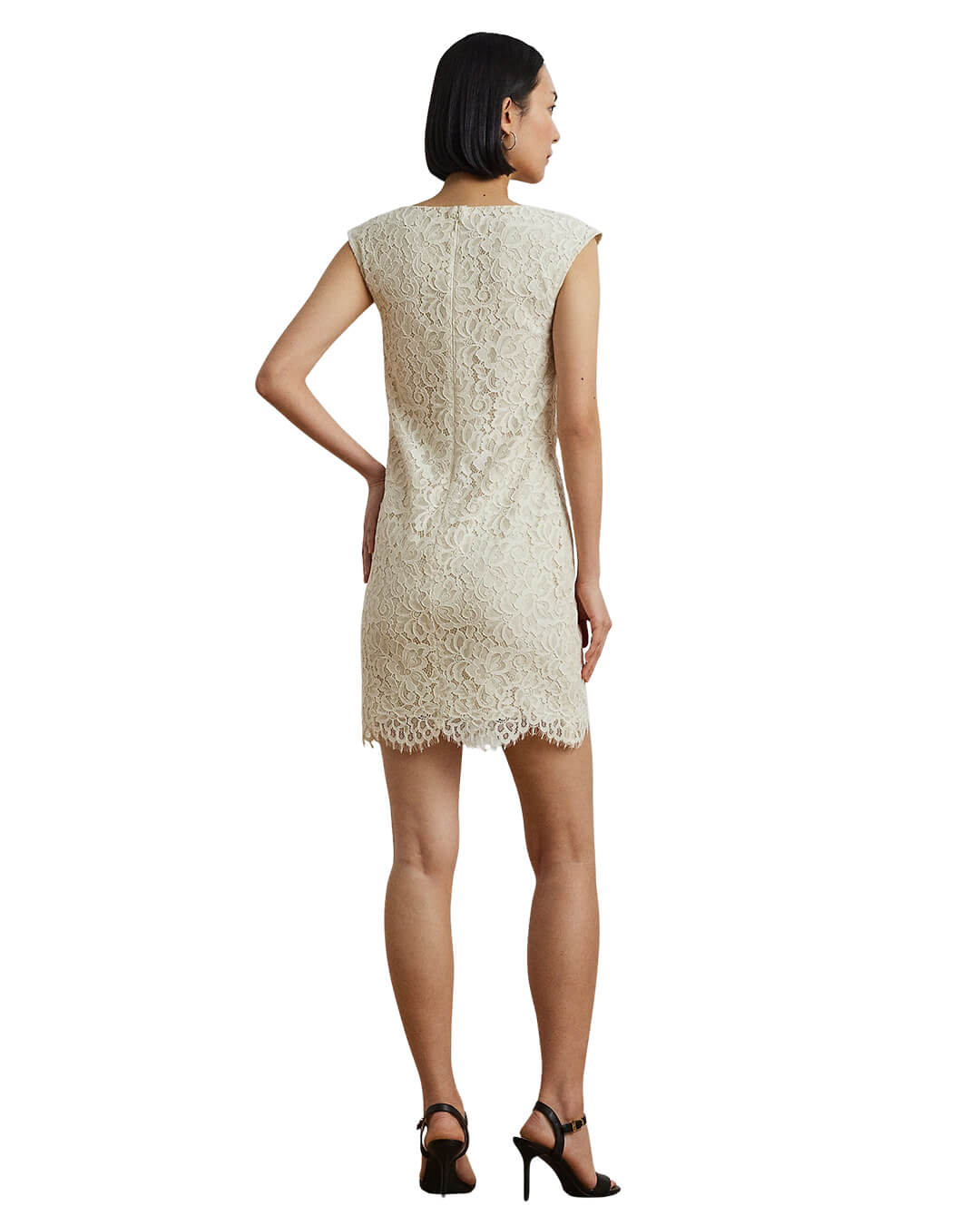 Lauren by Ralph Lauren Dresses Lauren by Ralph Lauren Natural Vasberri Short Sleeve Day Dress