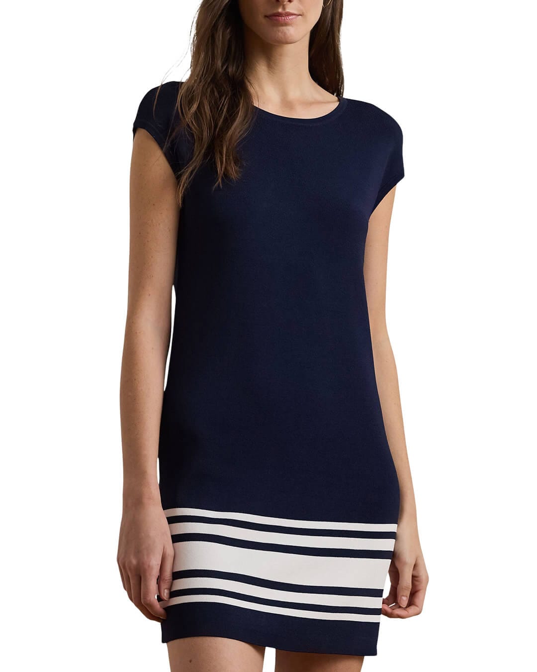 Lauren by Ralph Lauren Dresses Lauren by Ralph Lauren Navy Hadell Short Sleeve Dress
