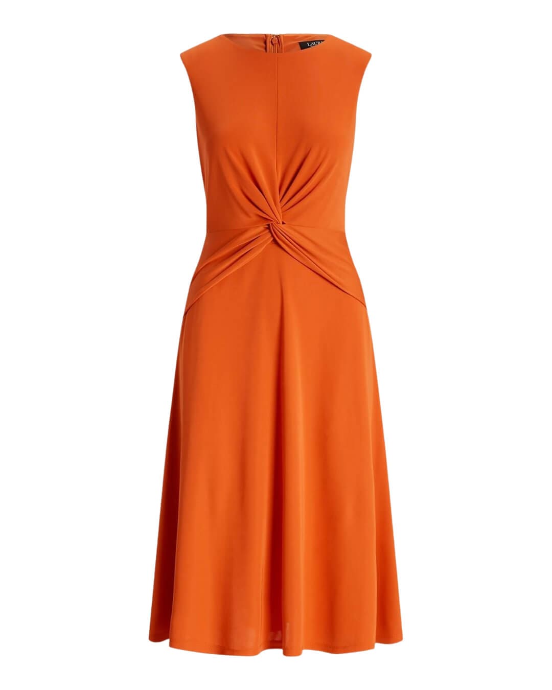 Lauren By Ralph Lauren Dresses Lauren by Ralph Lauren Orange Twist-Front Jersey Dress