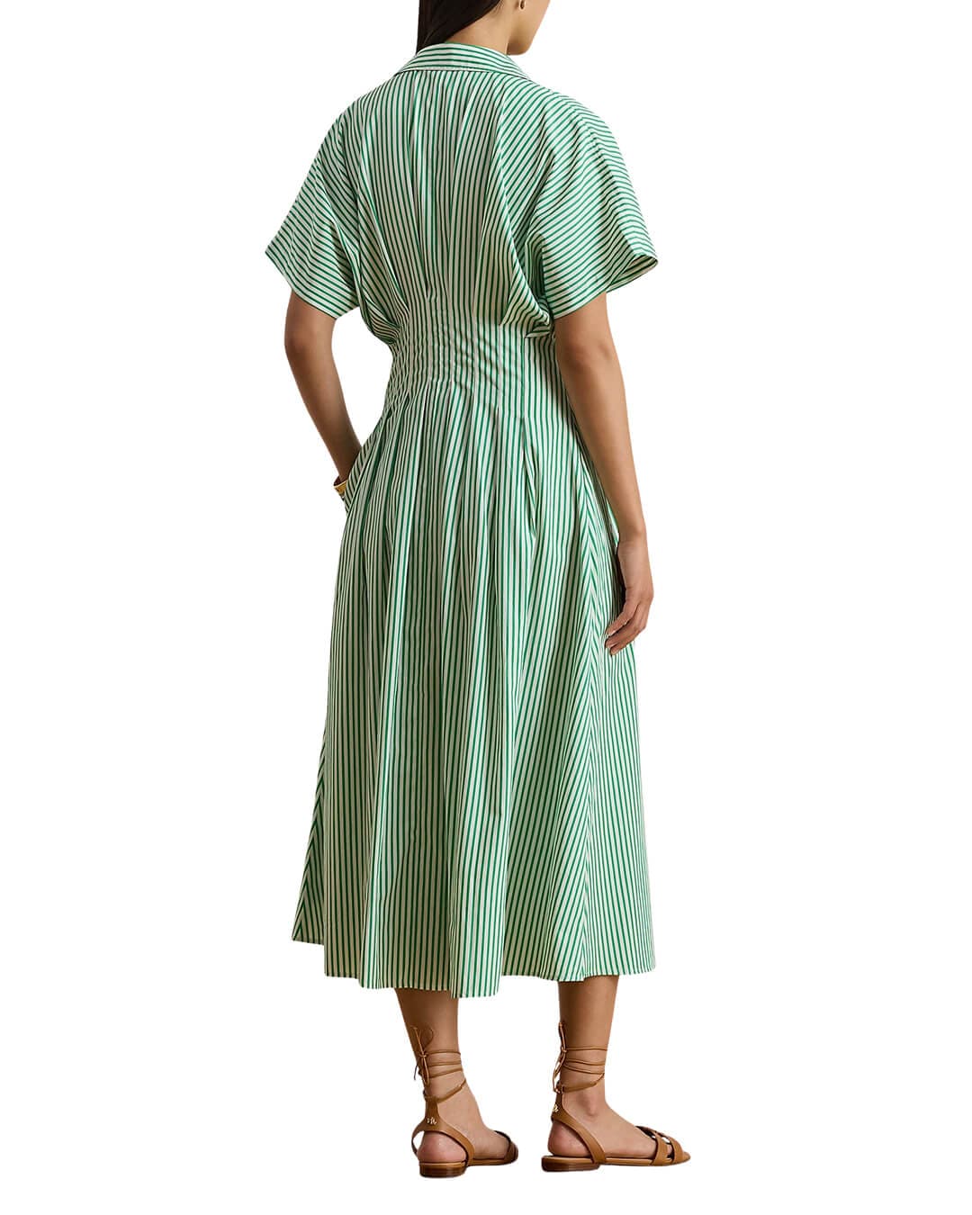 Lauren By Ralph Lauren Dresses Lauren By Ralph Lauren Rushanie Ss Day Dress Green Dress