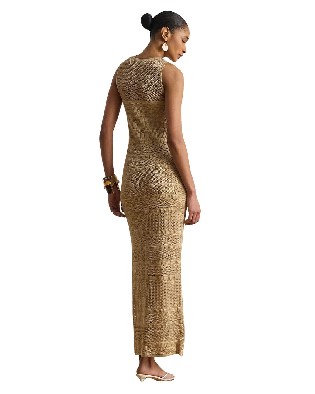 Lauren By Ralph Lauren Dresses Lauren By Ralph Lauren Sweater Column Dress Brown Dress
