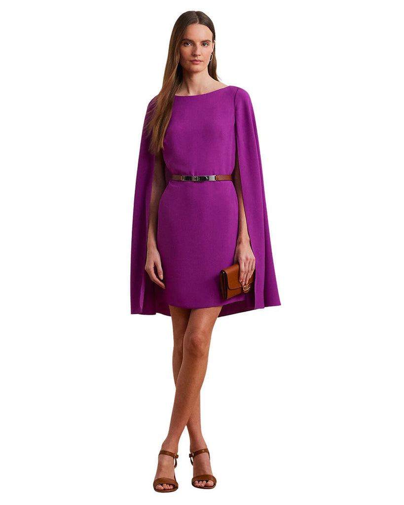 Lauren By Ralph Lauren Purple Petra Ls Dress