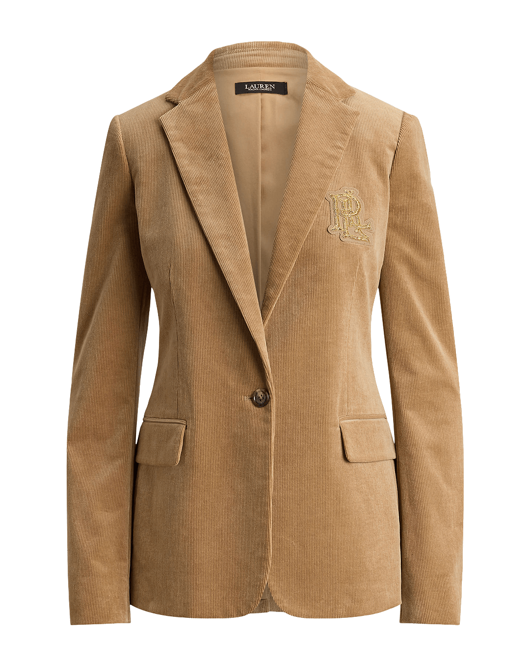 Lauren By Ralph Lauren Jackets Lauren by Ralph Lauren Beige Woven Blazer