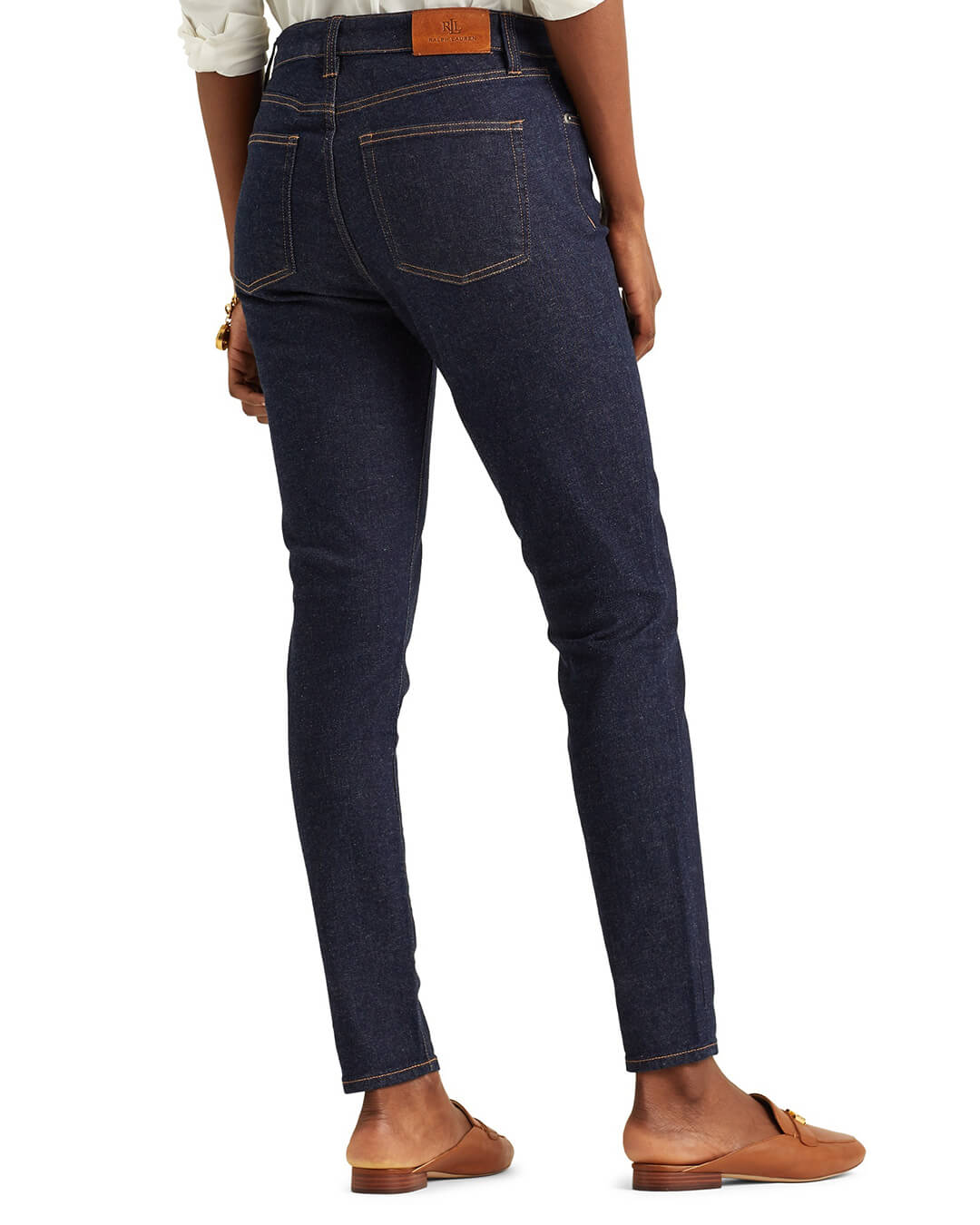 Lauren By Ralph Lauren Jeans Lauren by Ralph Lauren Rinse Wash High-Rise Skinny Ankle Jean