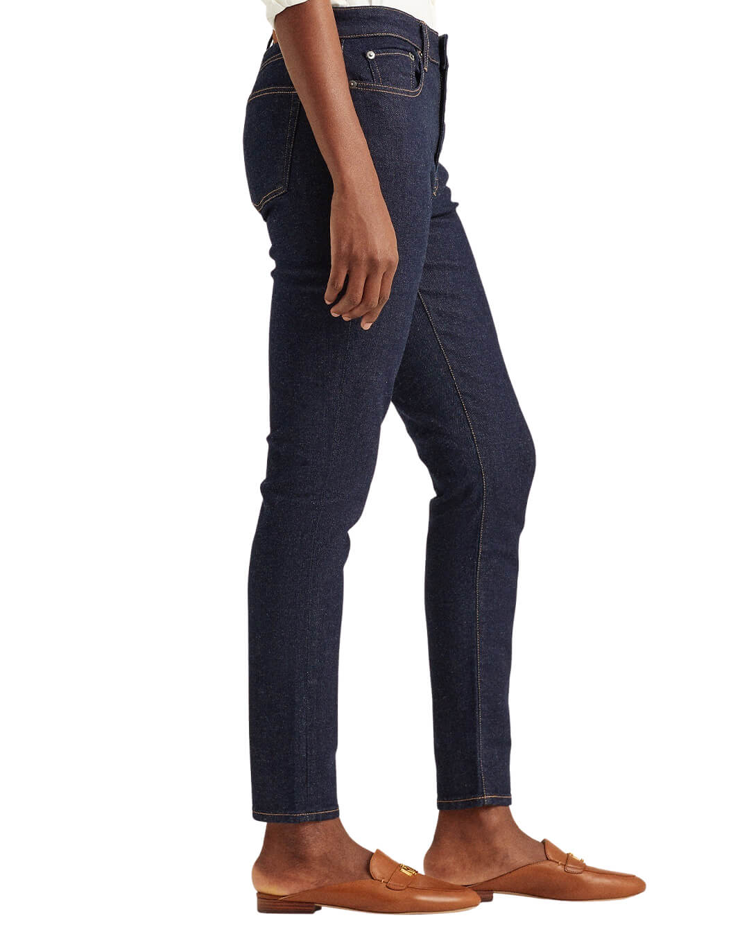 Lauren By Ralph Lauren Jeans Lauren by Ralph Lauren Rinse Wash High-Rise Skinny Ankle Jean