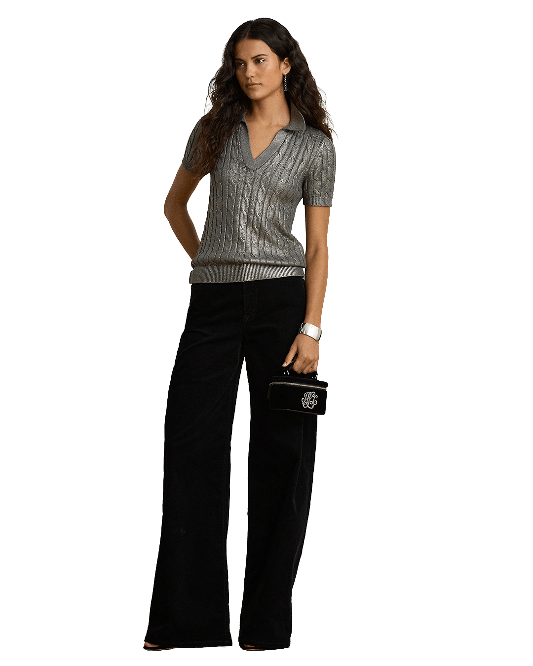Lauren By Ralph Lauren Jumpers Lauren by Ralph Lauren Grey Pullover Sweater