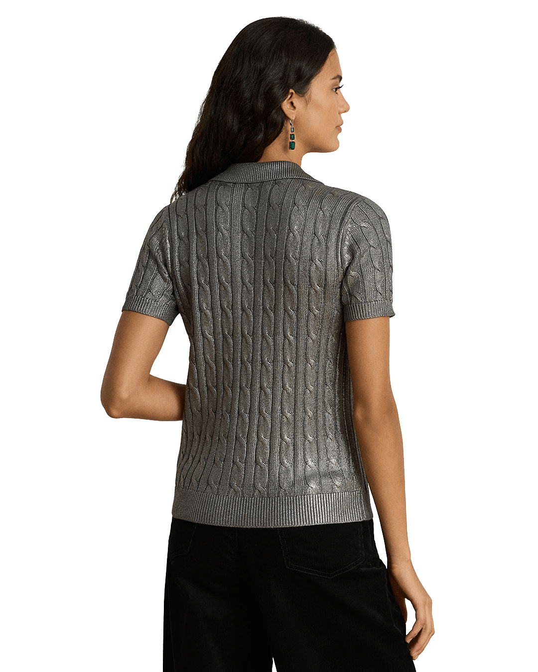 Lauren By Ralph Lauren Jumpers Lauren by Ralph Lauren Grey Pullover Sweater